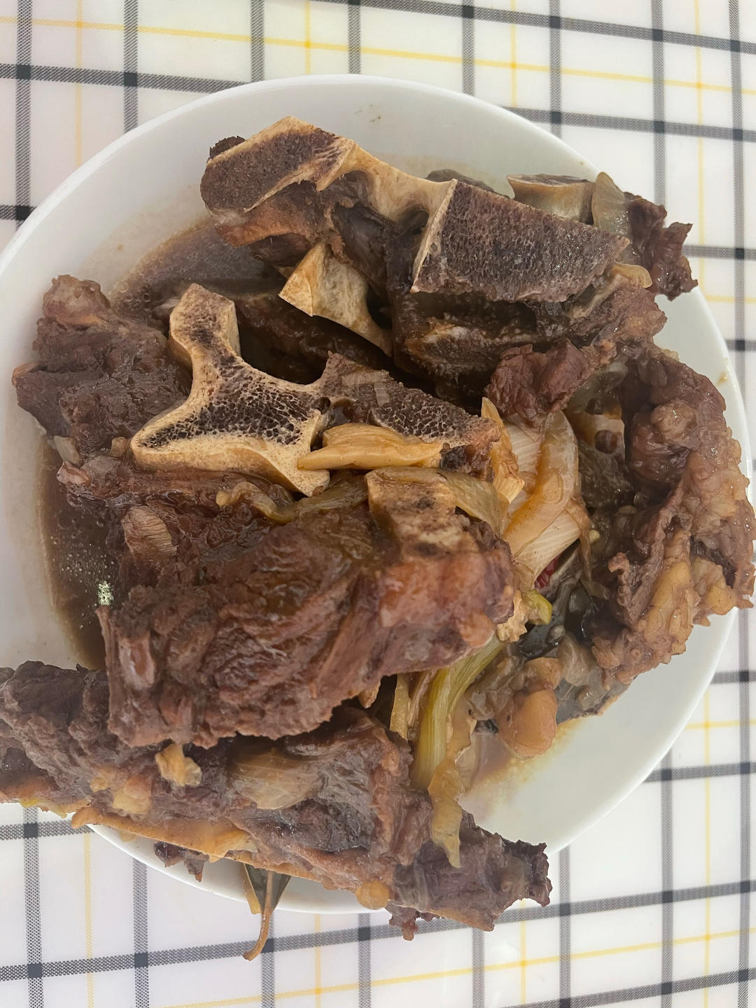 超级好吃的红烧牛脊骨（牛腩）