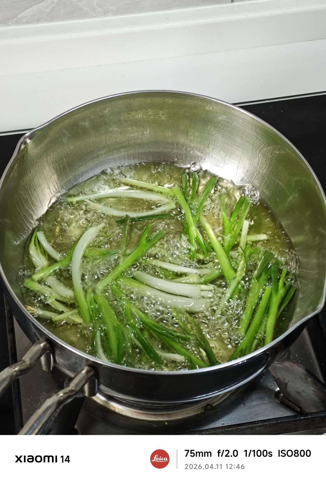 家常葱油制作（绝味葱油面）超详细