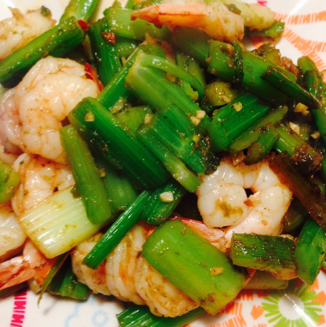 芹菜炒虾仁