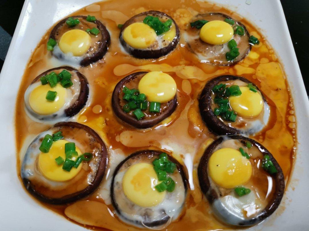 冬菇蒸鹌鹑蛋