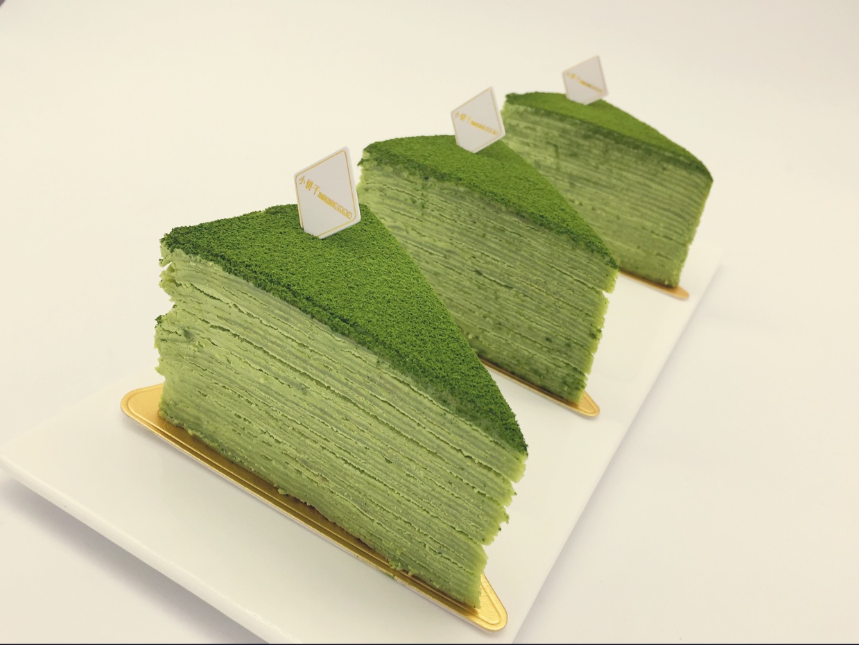 小饼干是陈政和的妈妈做的ladym抹茶千层可丽饼千层蛋糕greenteamille