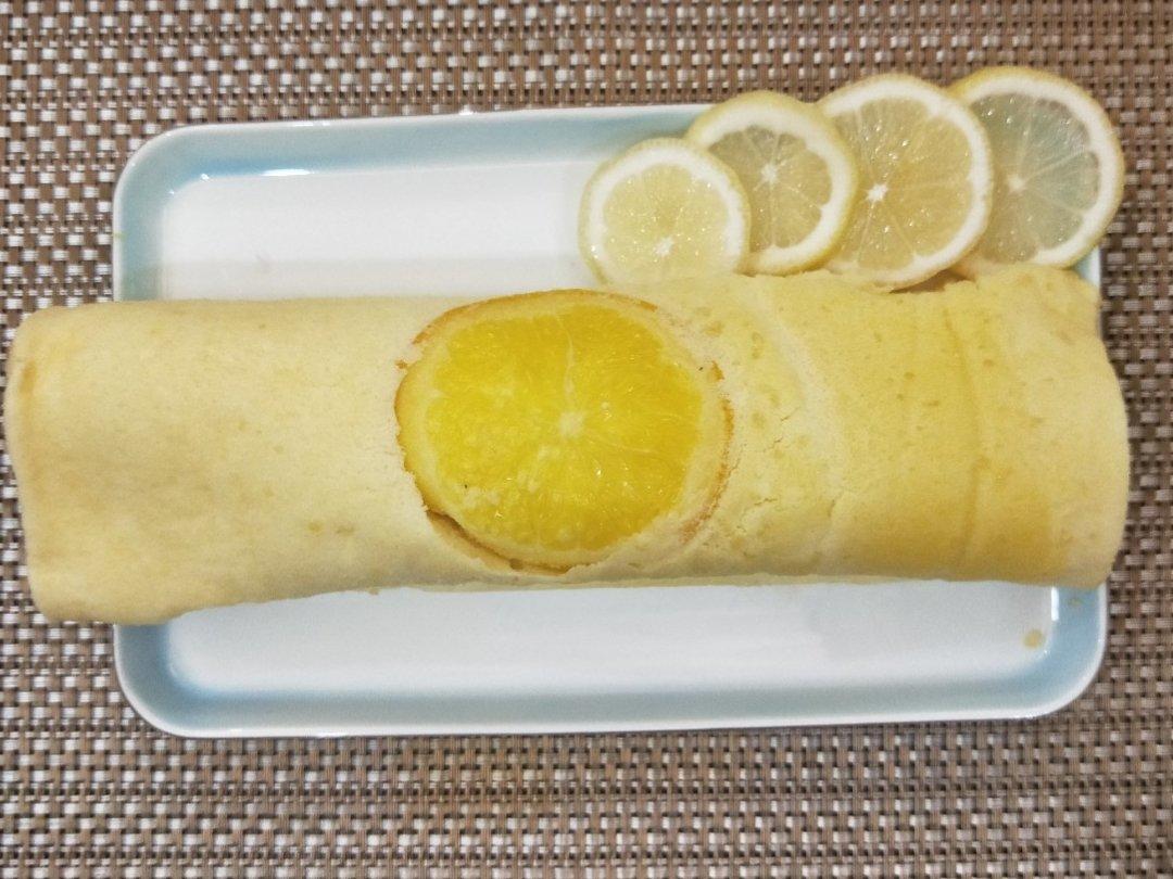 橙香蛋糕卷