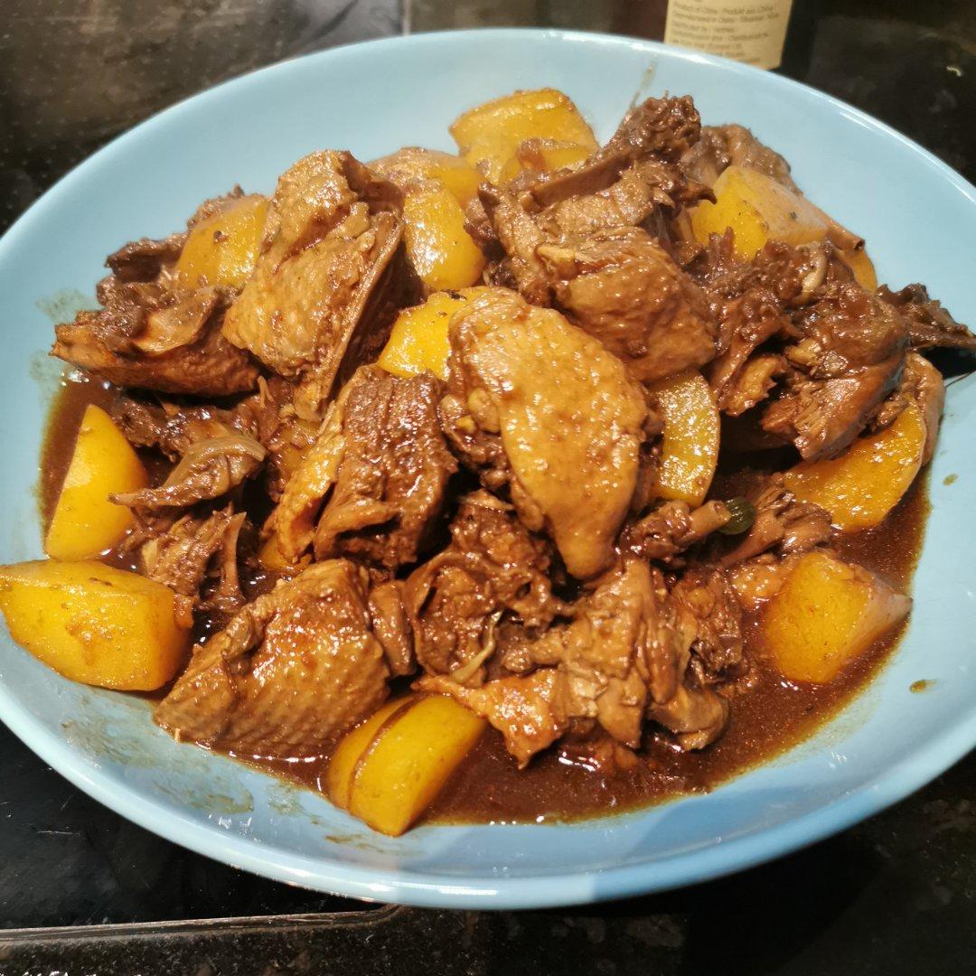 红烧土鸭