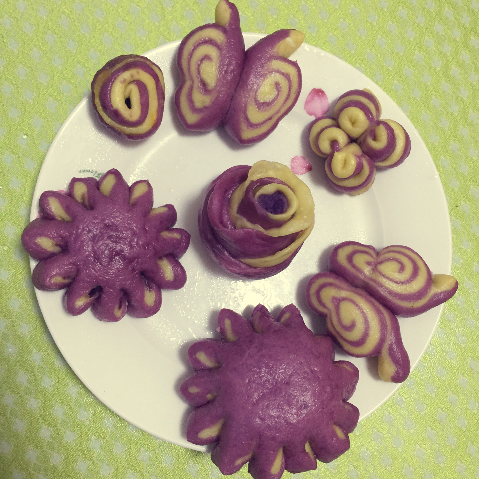 菊花馒头