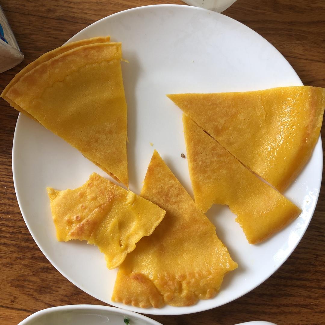 宝宝辅食：奶香玉米饼-12M+