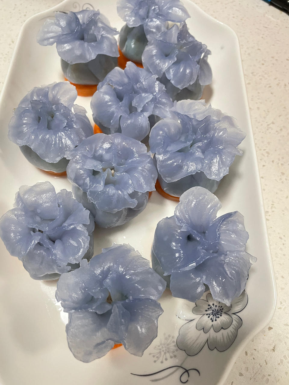 水晶饺子 花开富贵
