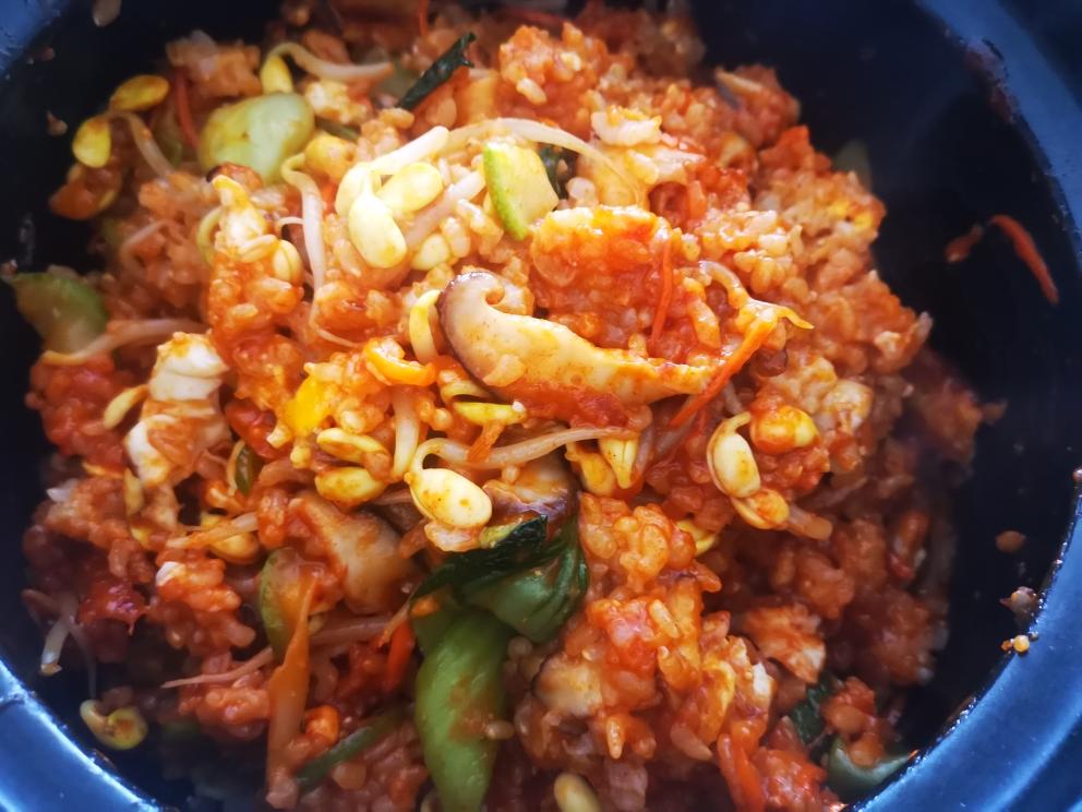 韩式辣酱拌饭