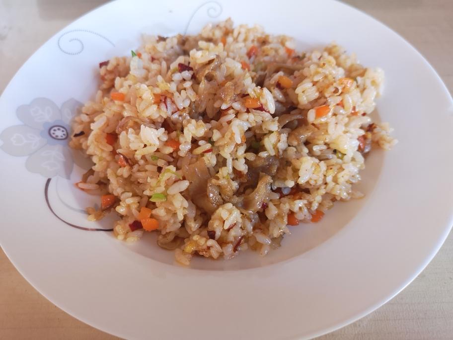 羊肉炒饭的做法