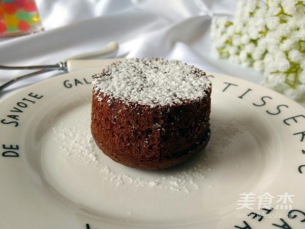 零失败熔岩巧克力蛋糕（不用淡奶油）的做法