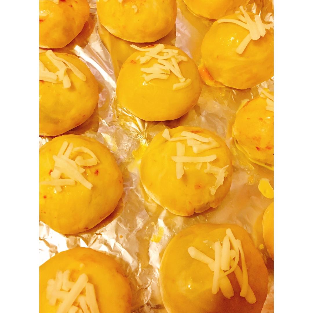 肉松麻薯蛋黄酥💕