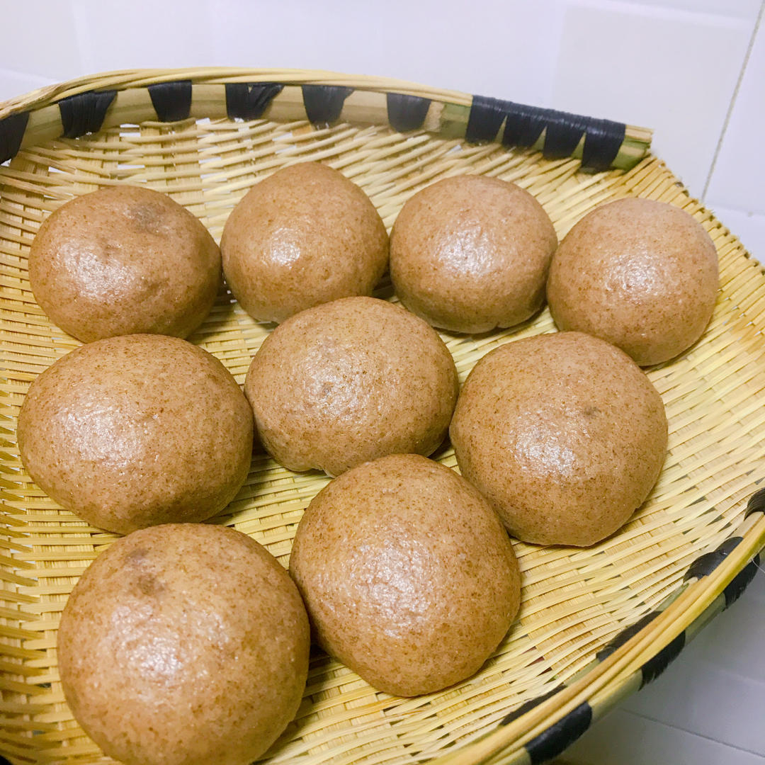 黑全麦馒头（减肥无糖饱腹