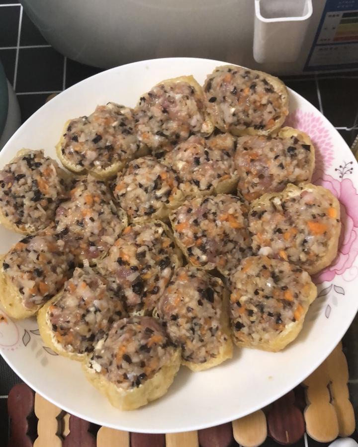 客家糯米酿豆腐