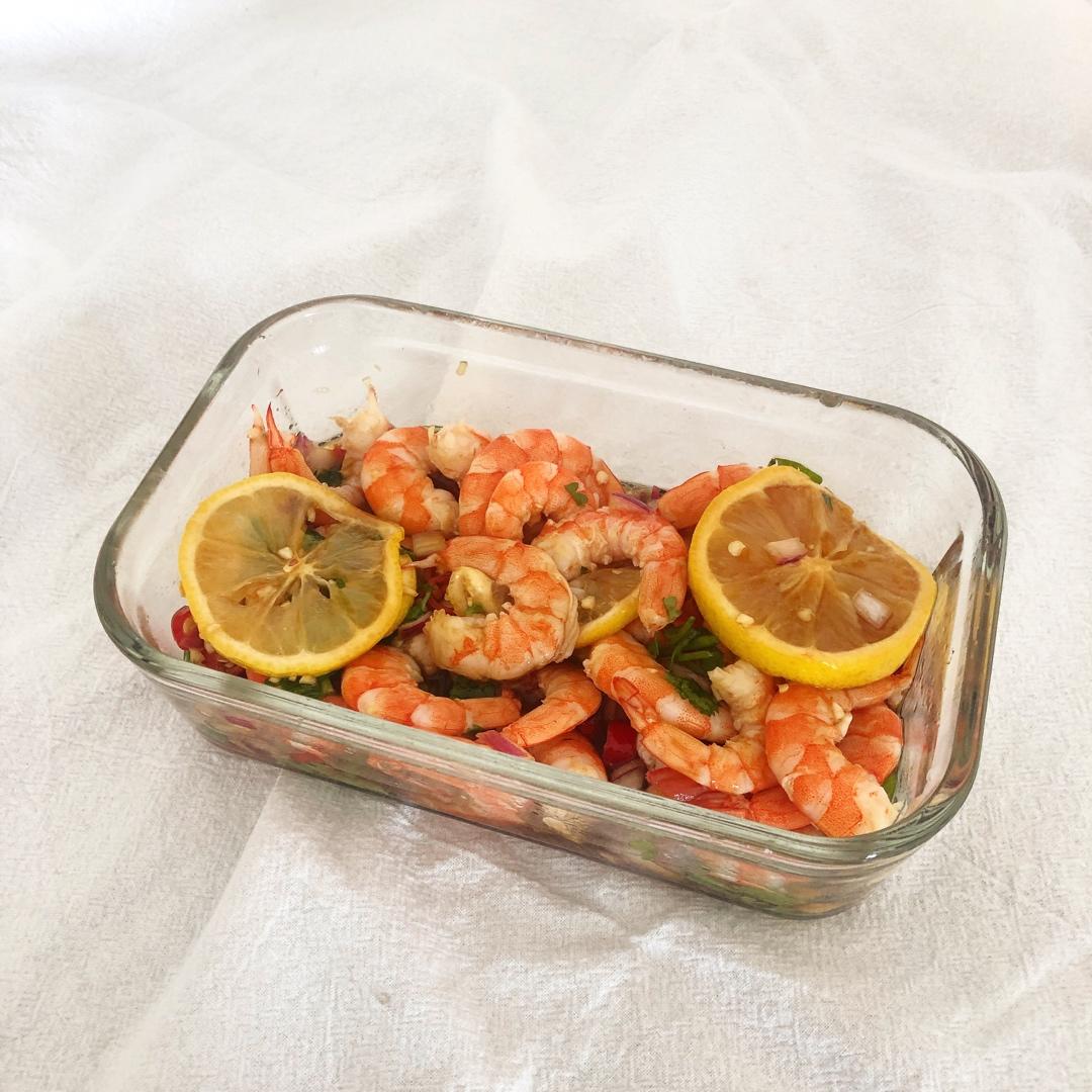 柠檬酸辣虾，冰镇下太太太好吃了！