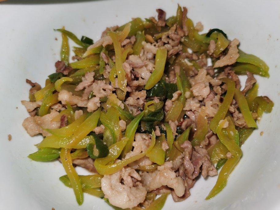 莴笋炒肉