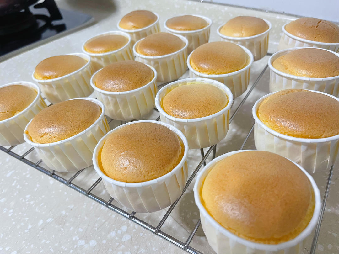 ㊙️不塌不裂纸杯戚风蛋糕