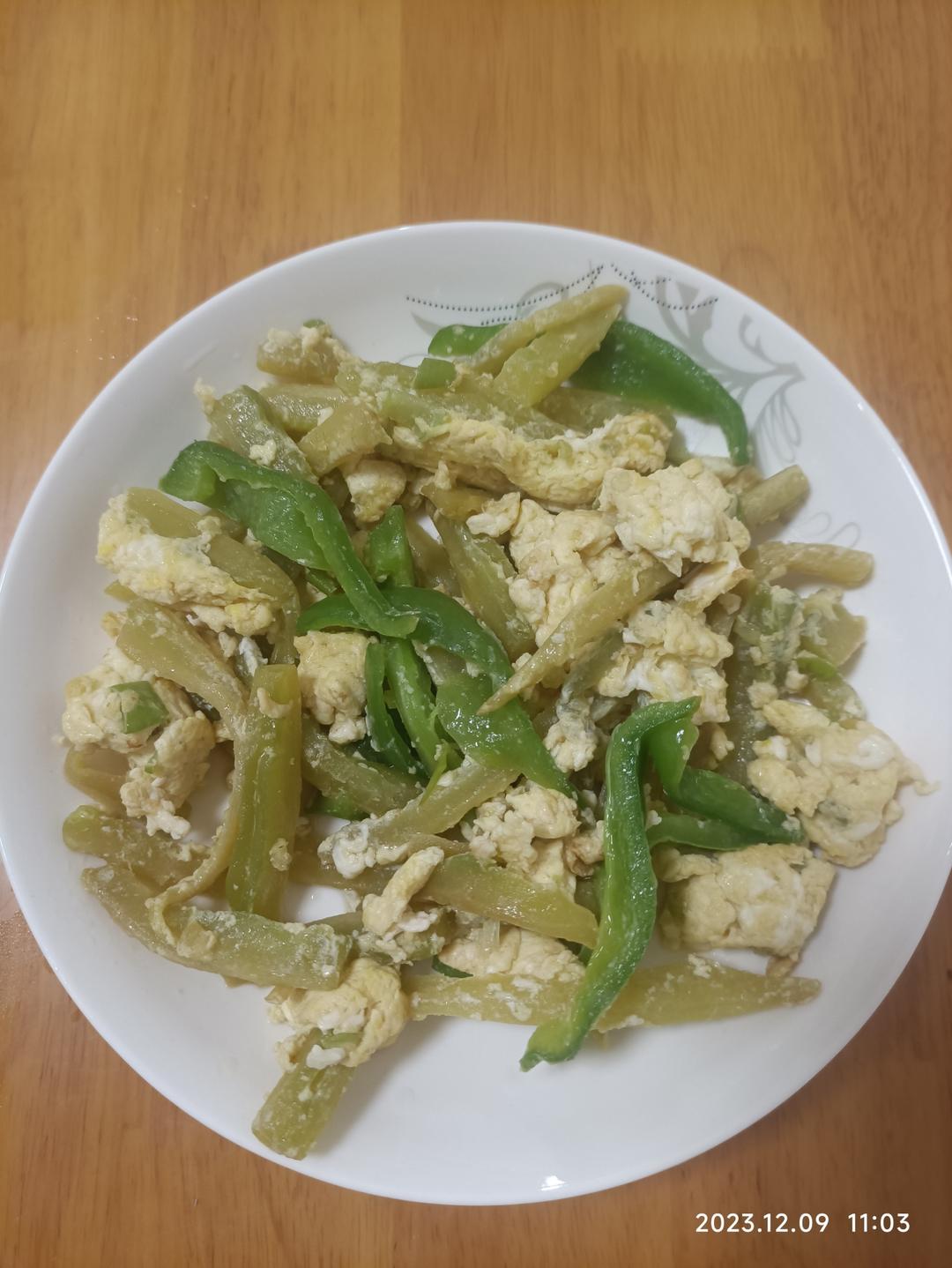 苦瓜炒蛋