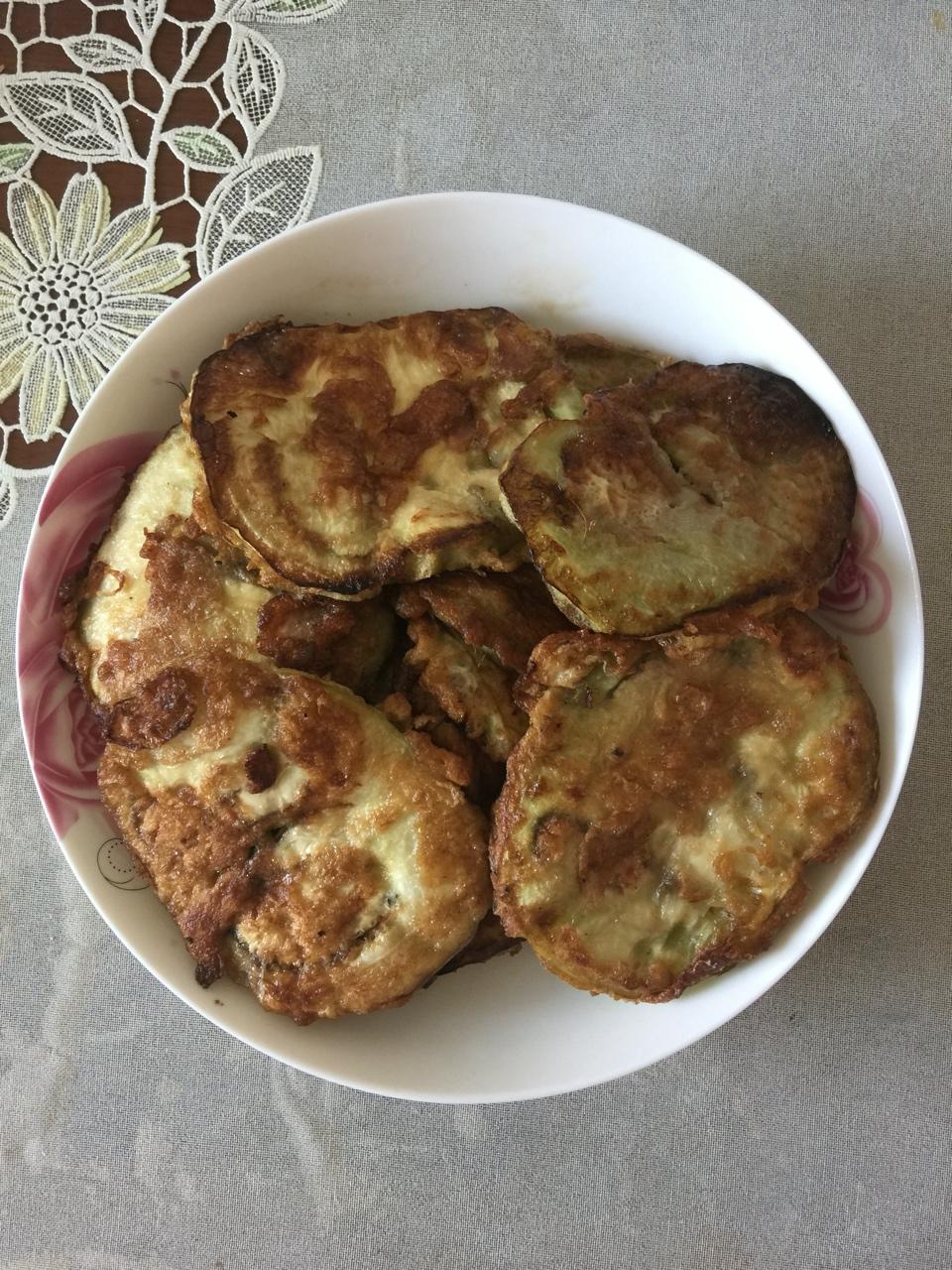 夏日煎茄饼