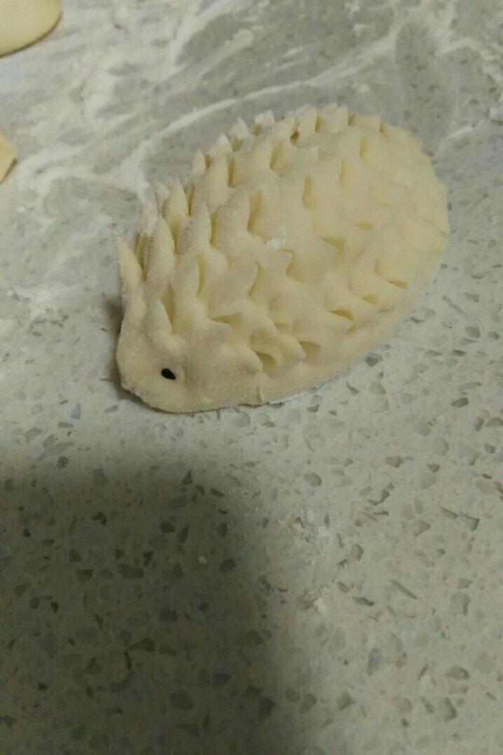 南瓜刺猬馒头