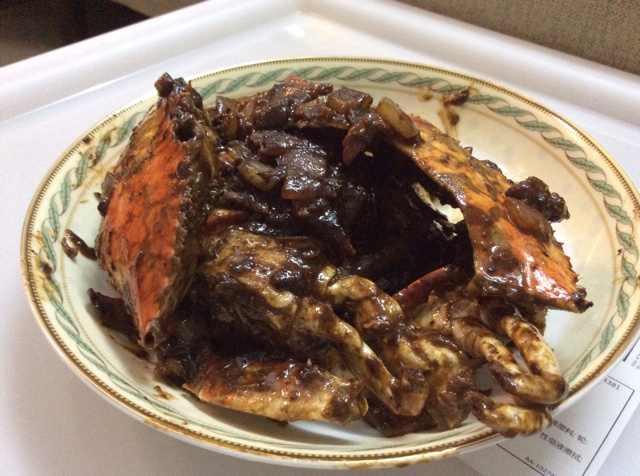 新加坡风味黑胡椒炒蟹