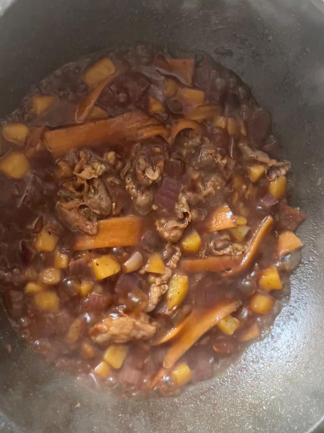 好吃到舔碗底的土豆肥牛拌饭