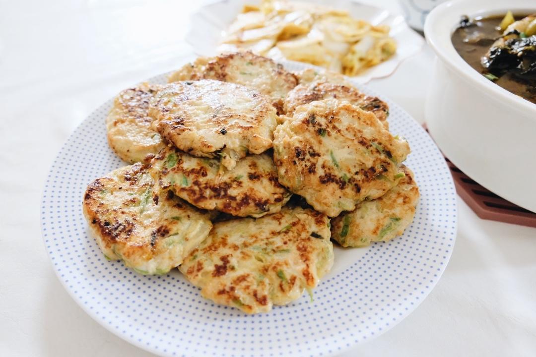 西葫芦鸡胸肉饼
