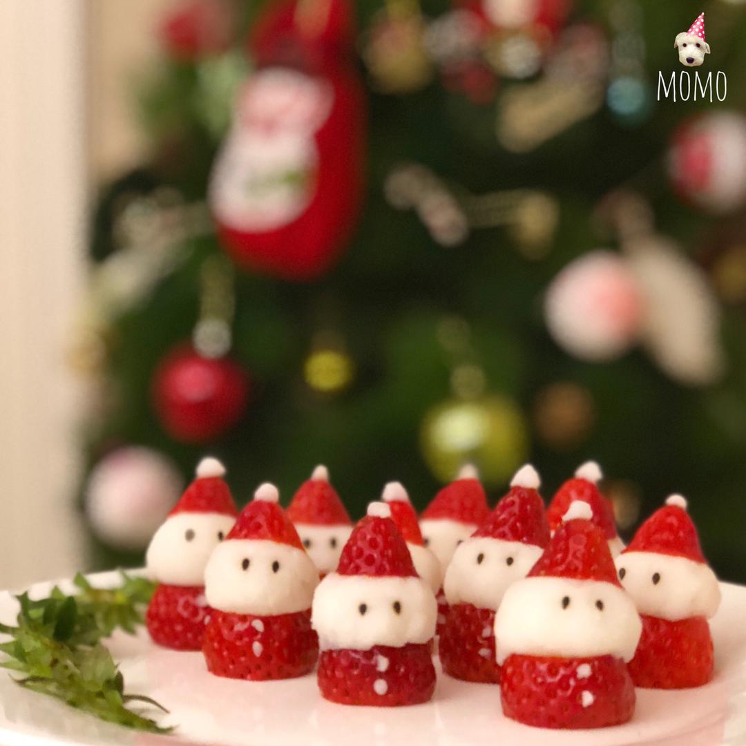 草莓山药圣诞老人