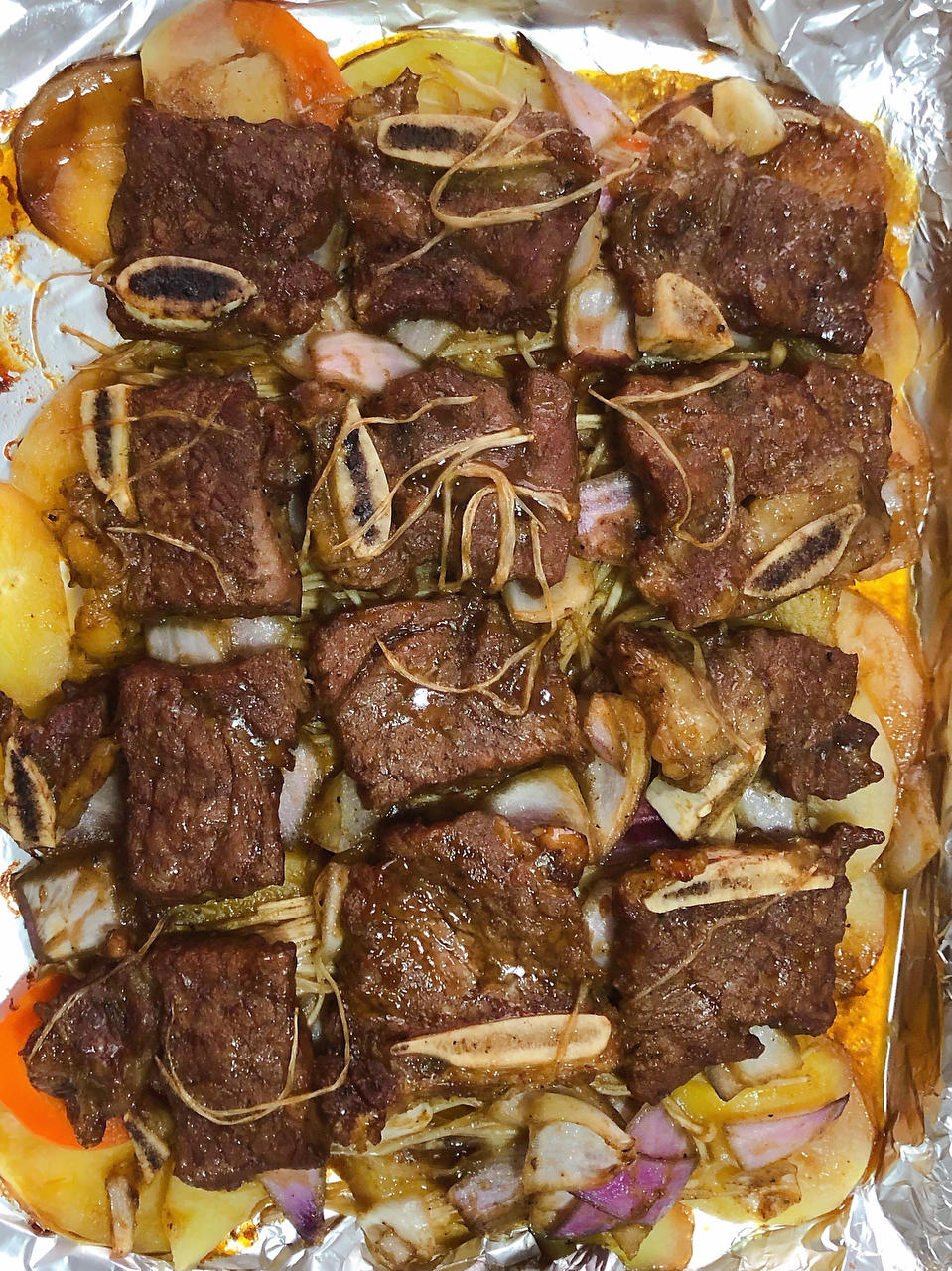 铁板牛仔骨（烤箱）