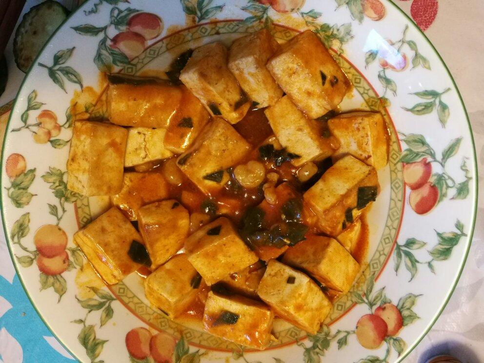 茄汁脆皮豆腐