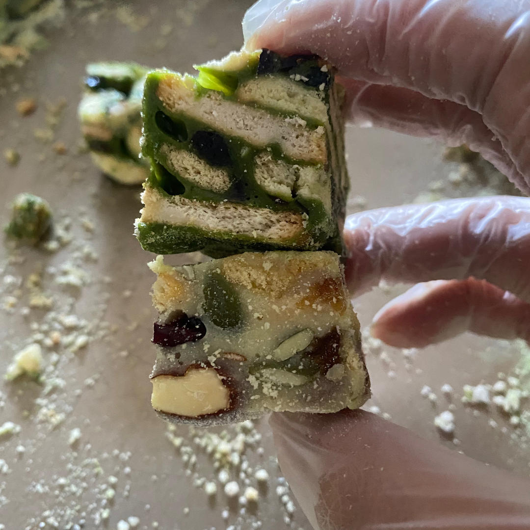 风靡吃货圈的雪花酥