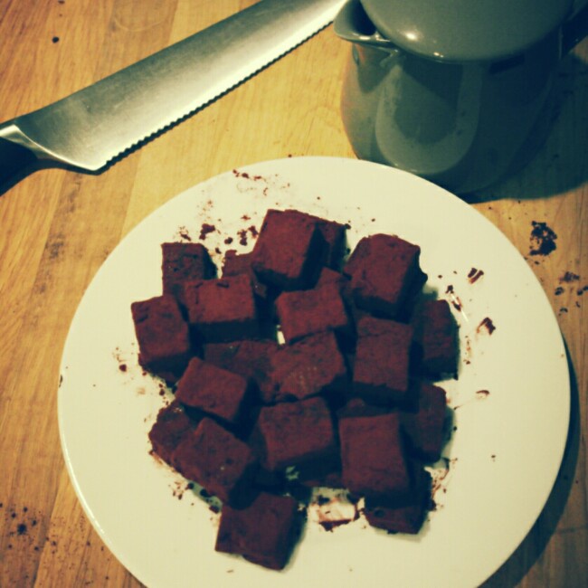 入口即惊艳---松露布朗尼蛋糕