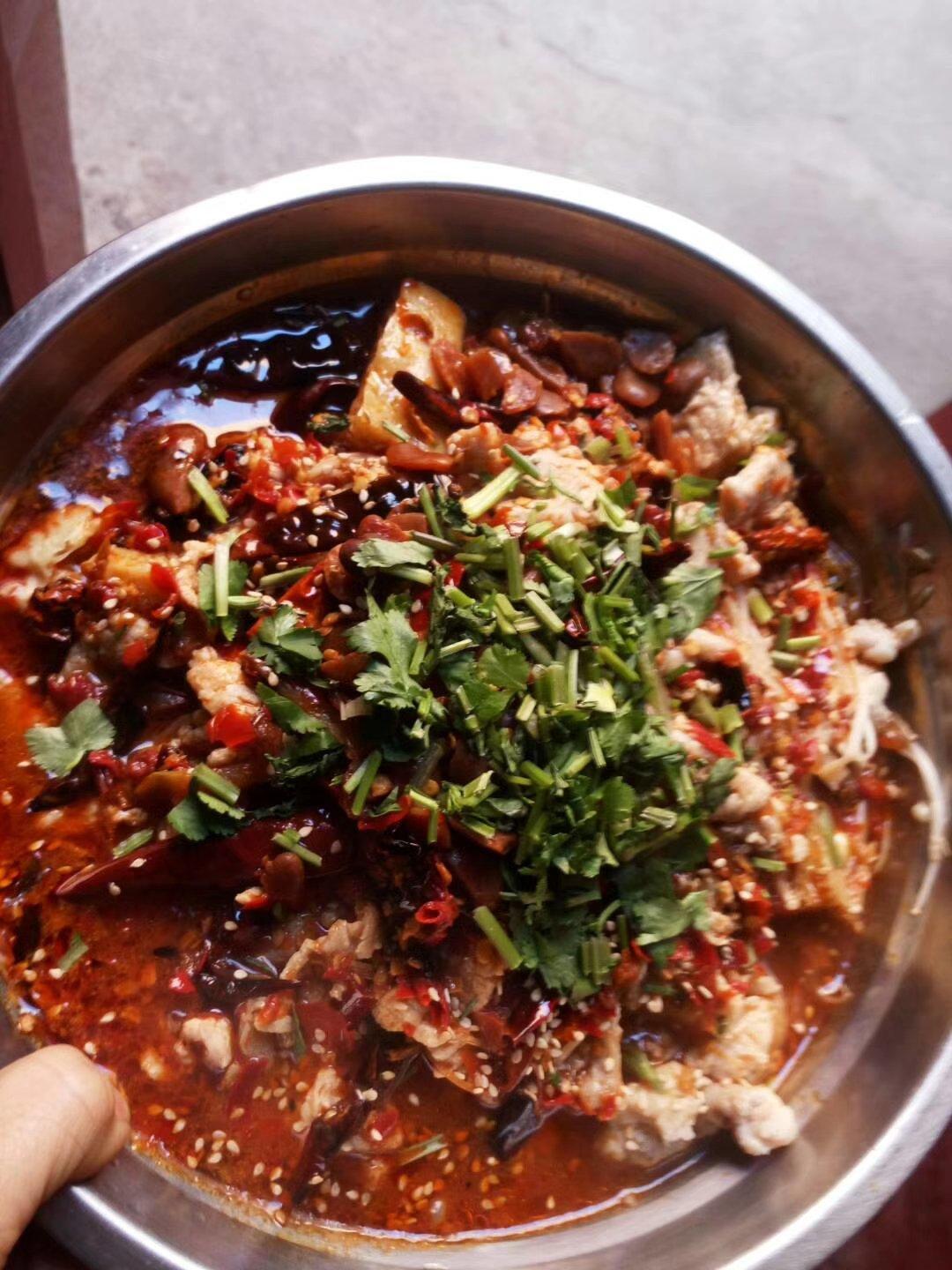 绝味川菜—水煮肉片๑