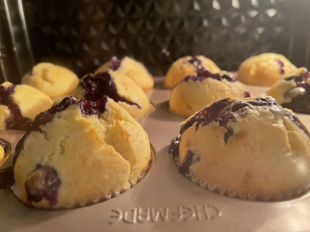 少女心的香蕉蔓越莓玛芬