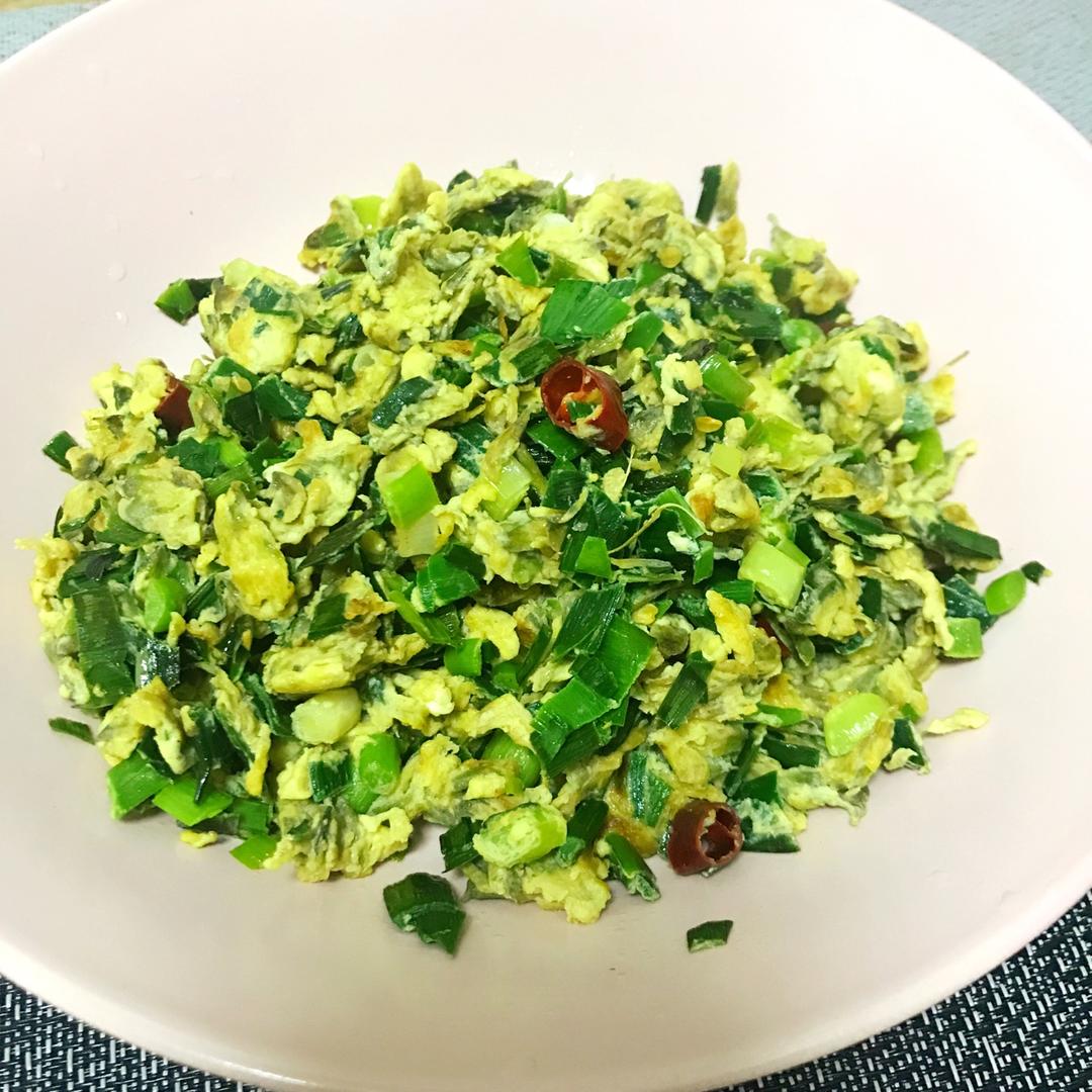 五月槐花香——槐花炒鸡蛋