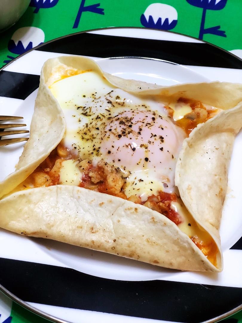 🔥低卡减脂餐❗️北非蛋可丽饼🌮无烤箱 零失败💛