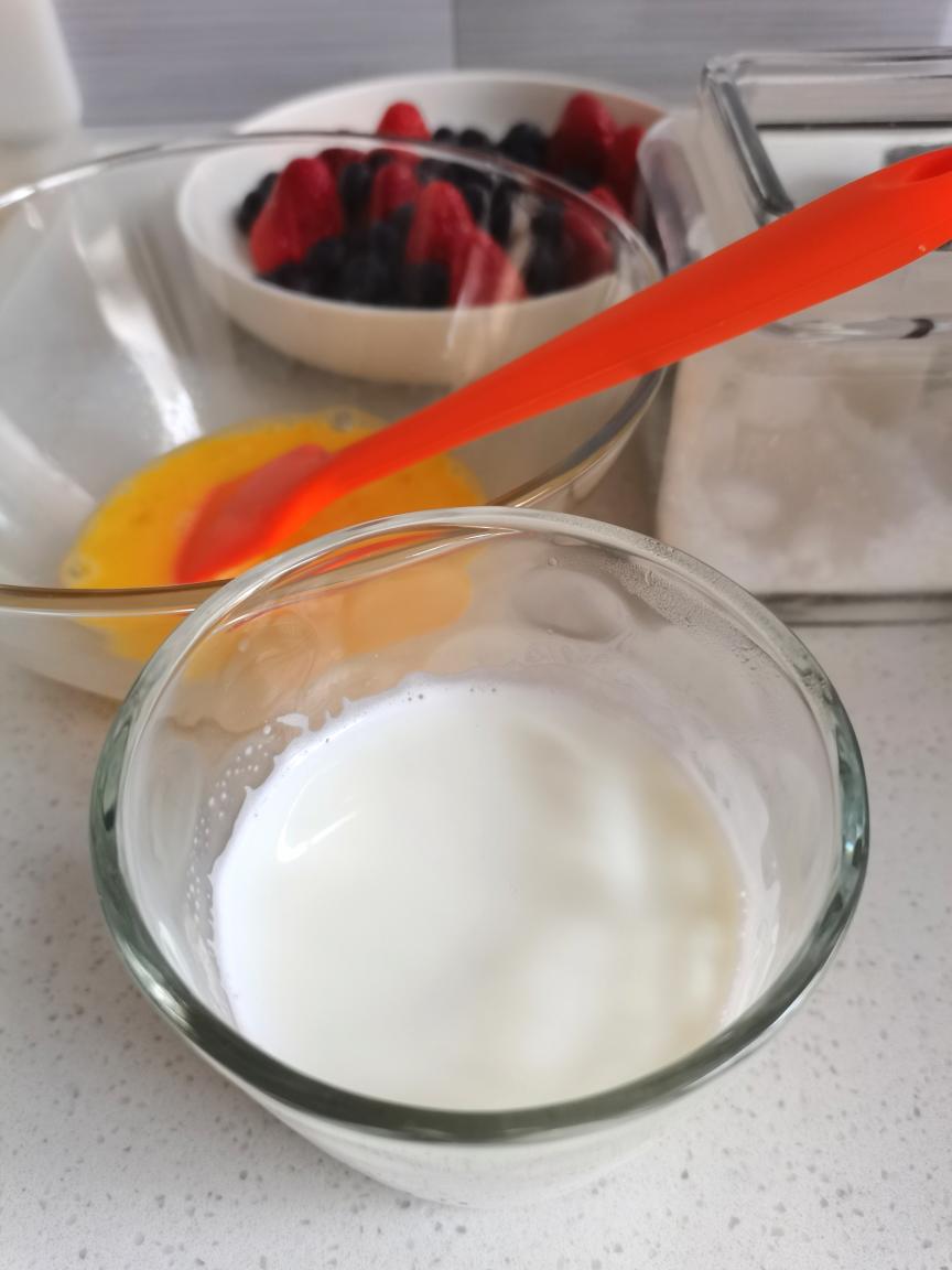 纯奶手撕吐司的做法 步骤1