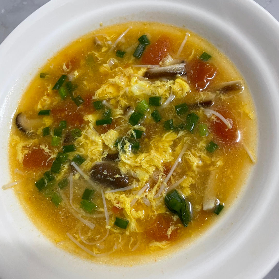 10分钟就能搞定的低脂酸辣汤❗好喝又开胃