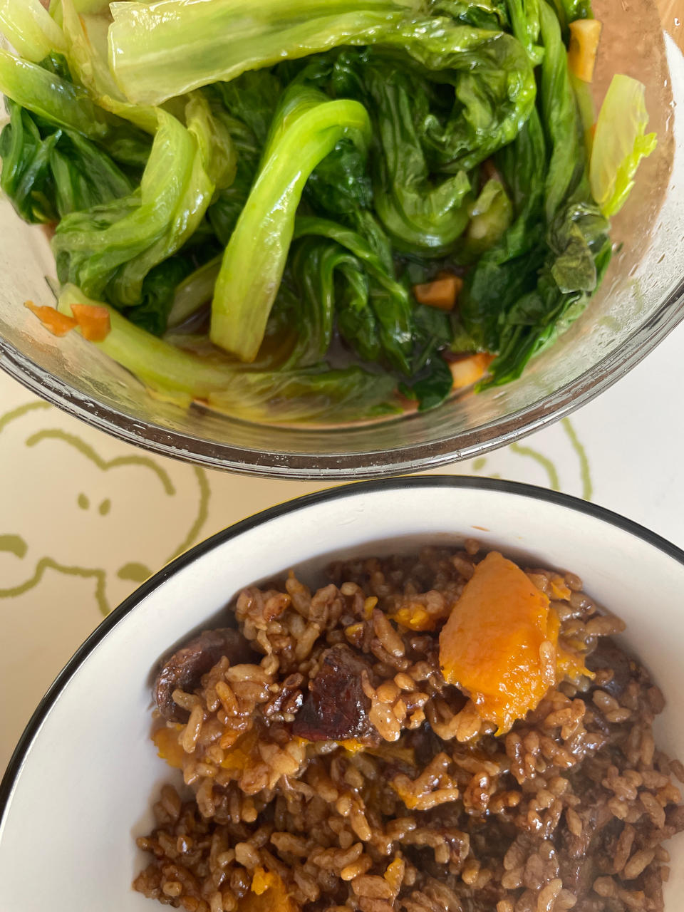 干饭人的懒人焖饭-【南瓜香肠焖饭】