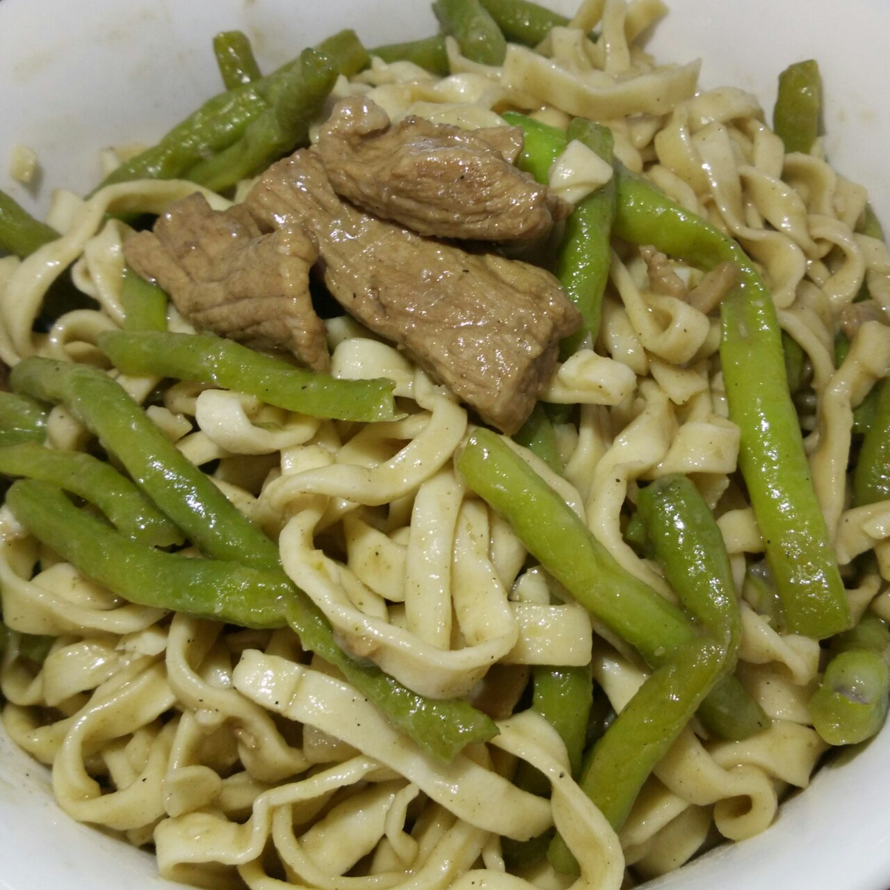 豆角焖面