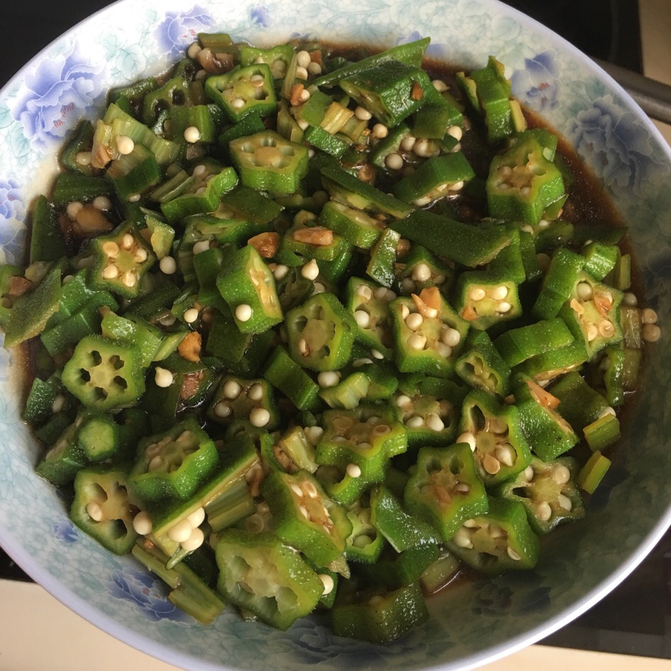 【白灼秋葵】清爽简单