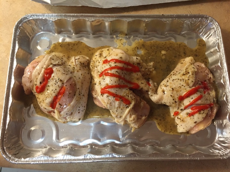 新奥尔良烤鸡全腿