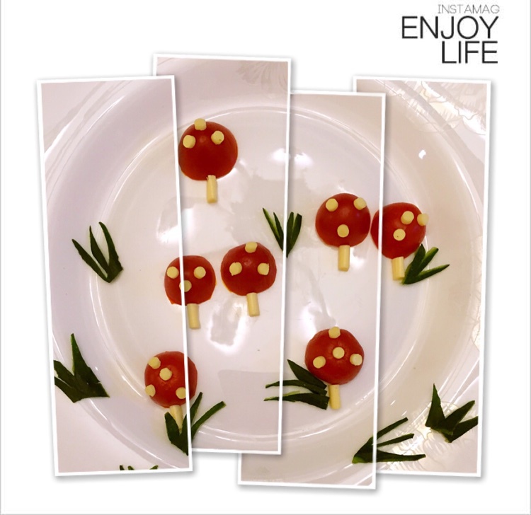 可爱勇敢的小蘑菇