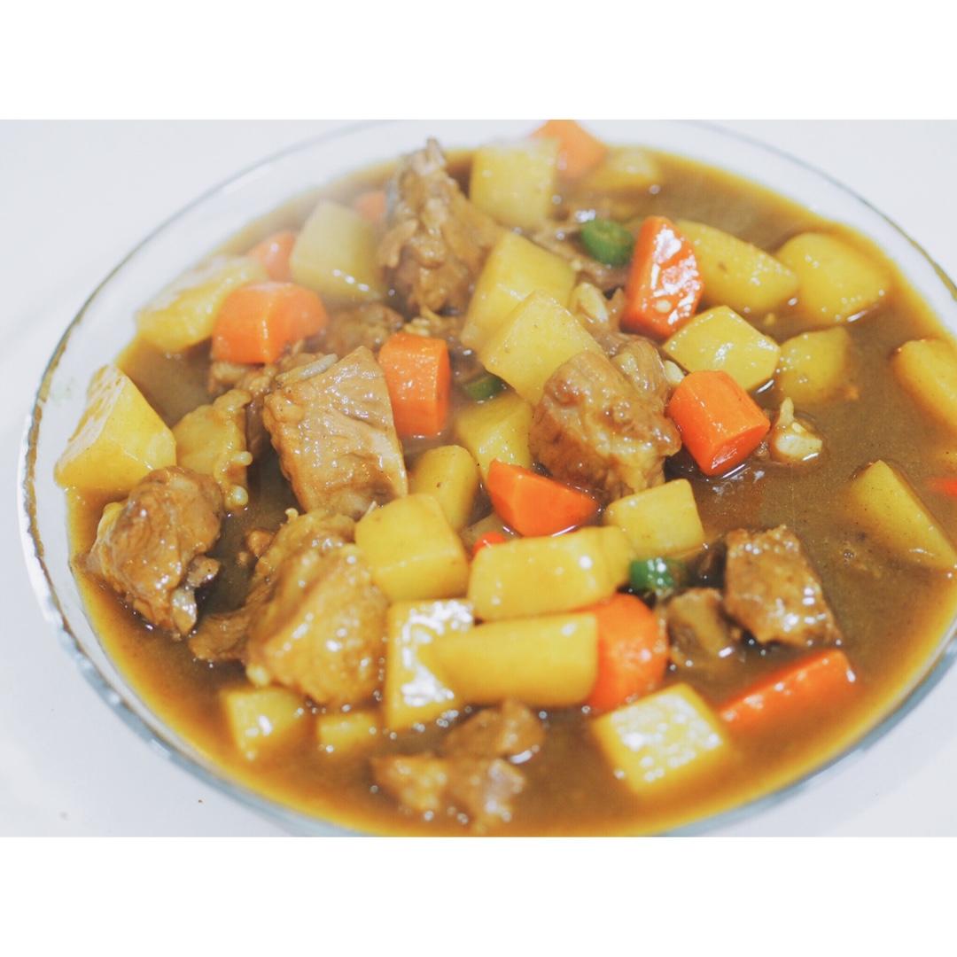 咖喱土豆炖排骨