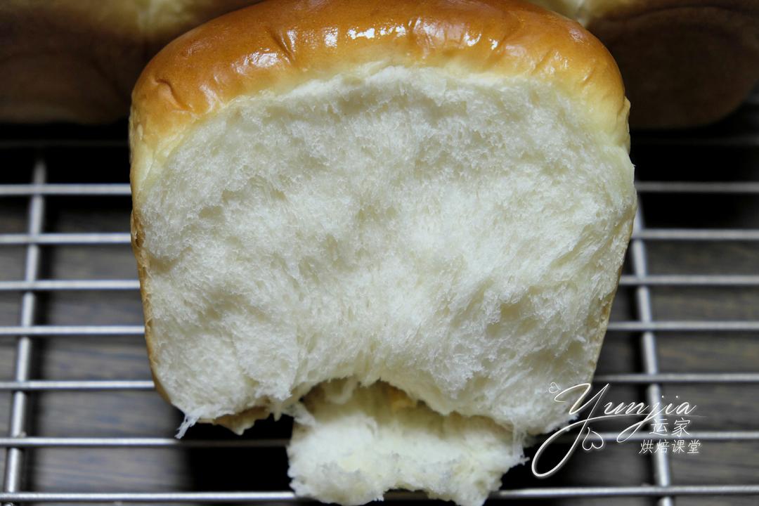 纯奶手撕吐司的做法 步骤1
