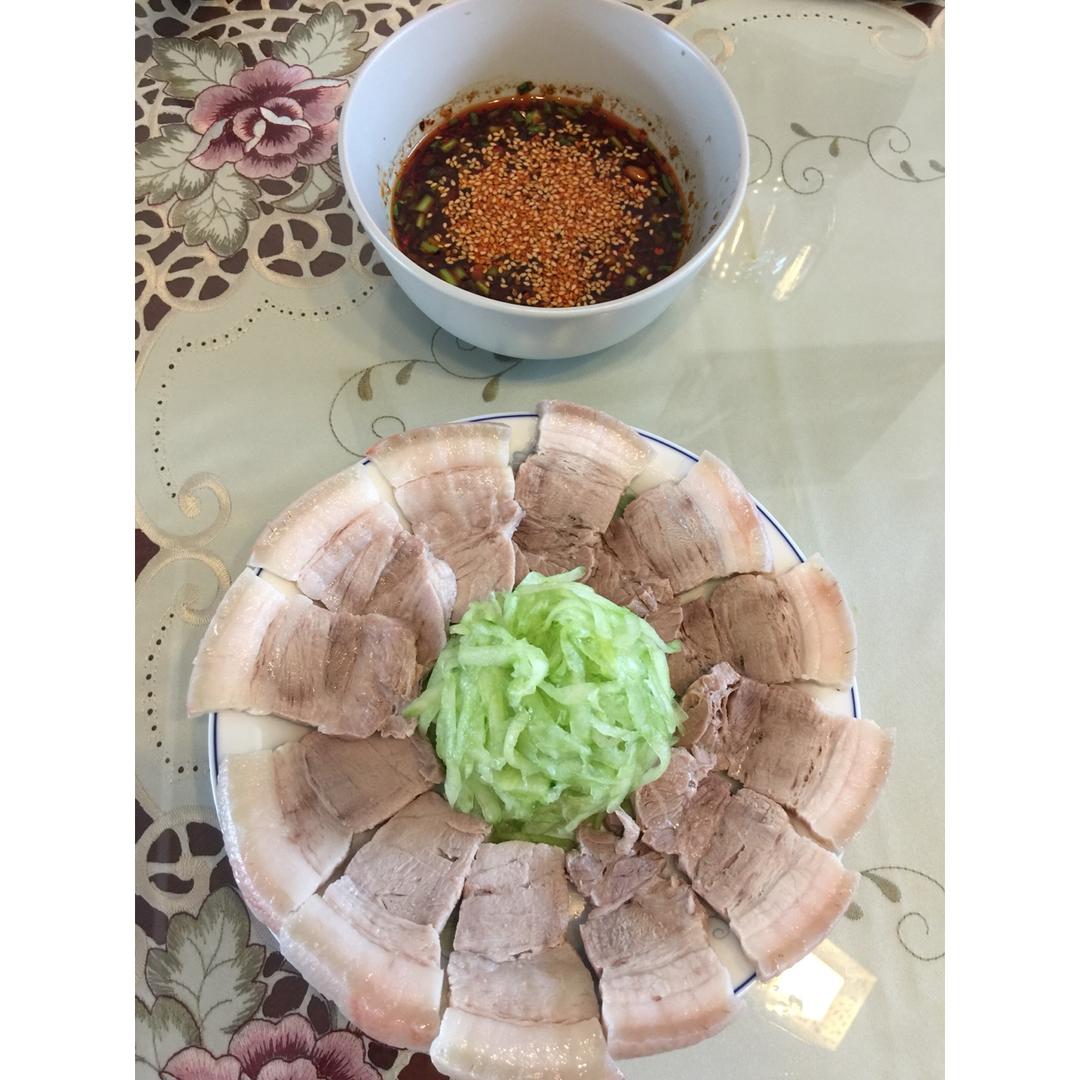 蒜泥白肉