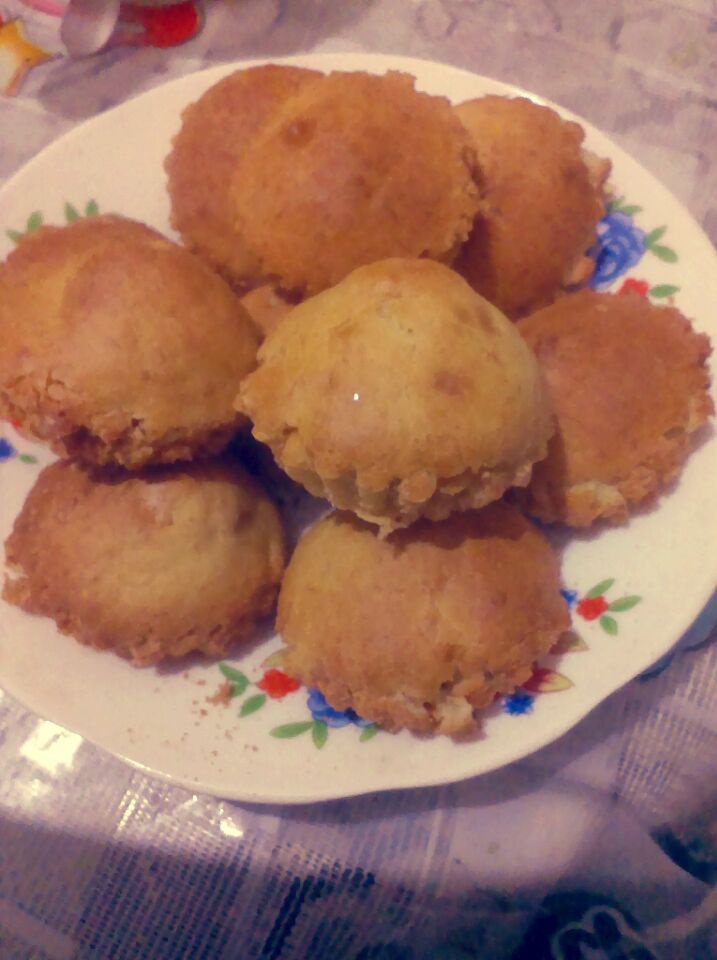 快手香蕉纸杯蛋糕