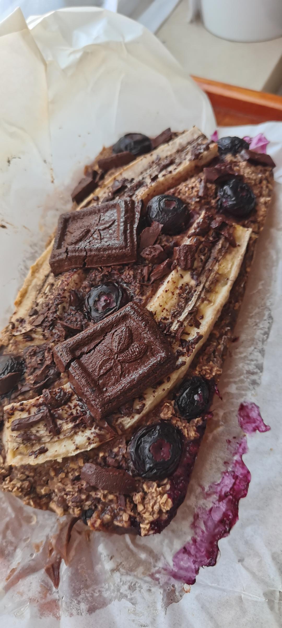 帕梅拉减脂❗️甜品🍰可可燕麦黑巧香蕉磅蛋糕