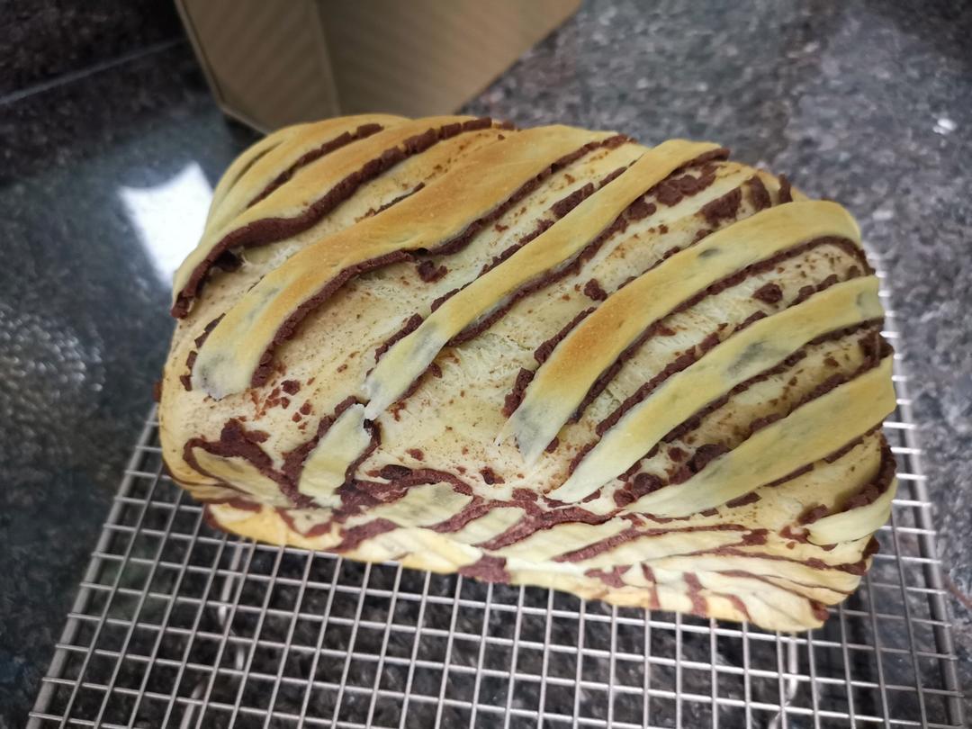 烤箱烤炼乳红豆沙吐司零失败