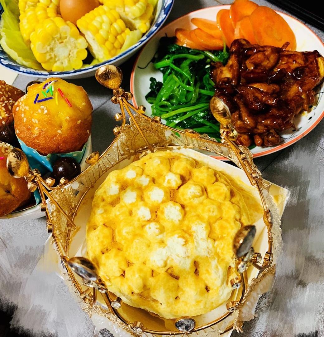 水果豆乳盒子蛋糕