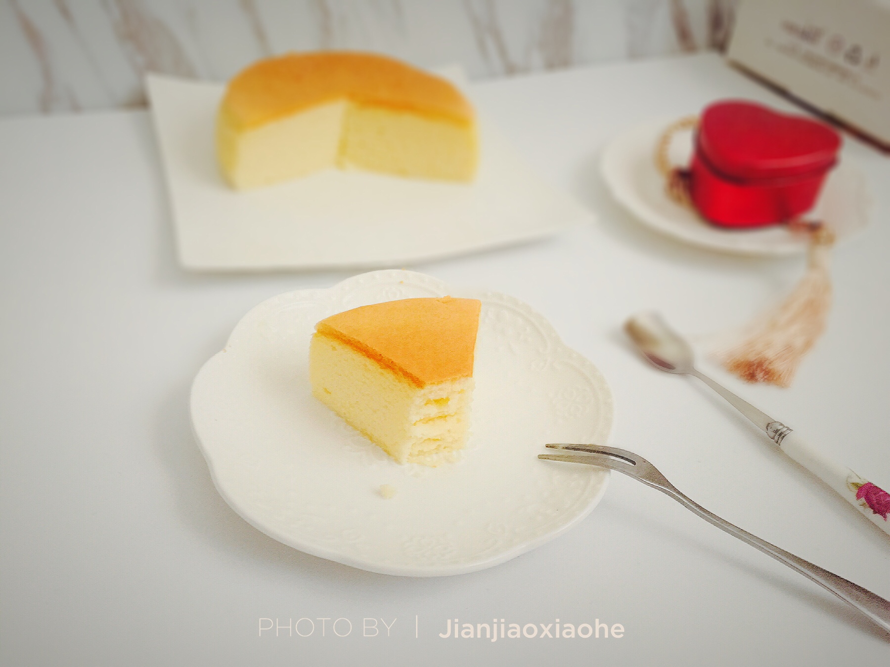 【UKOEO猛犸象热风炉】轻乳酪芝士蛋糕