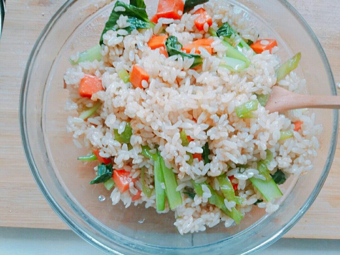 十分钟完成时蔬炒饭